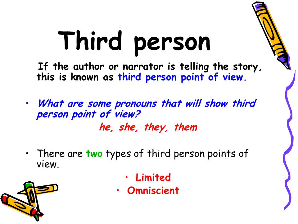 third person omniscient point of view